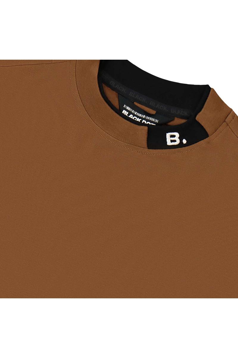 חולצת טישרט BLACK DOT לילדים בצבע חום BROWN / 2Y