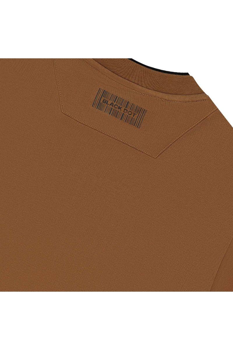 חולצת טישרט BLACK DOT לילדים בצבע חום BROWN / 2Y