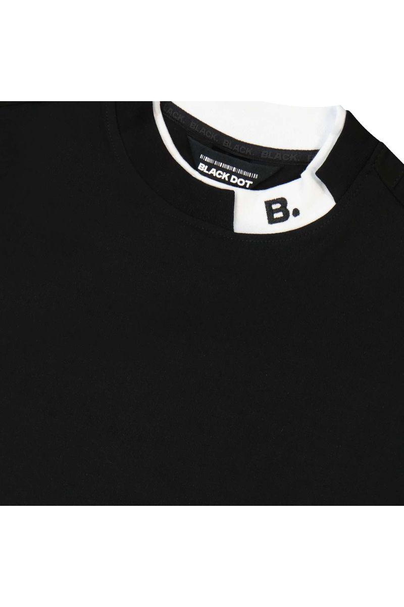 חולצת טישרט BLACK DOT לילדים בצבע שחור BLACK / 2Y