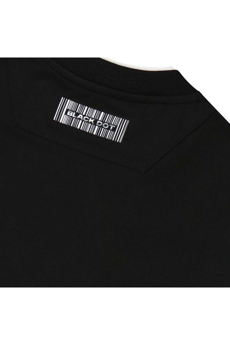 חולצת טישרט BLACK DOT לילדים בצבע שחור BLACK / 2Y