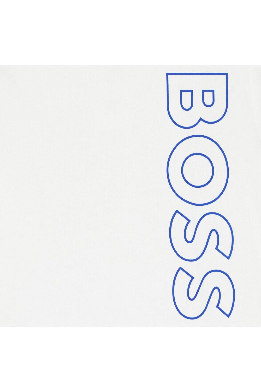 חולצת טישירט BOSS לוגו בצד לאורך לילדים