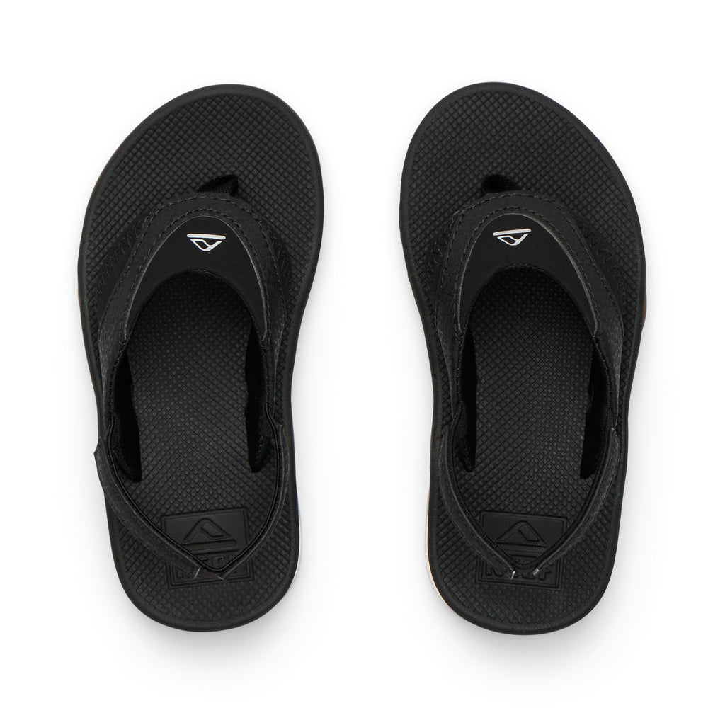 כפכפי Little Fanning Black Silver REEF לילדים Black / 21