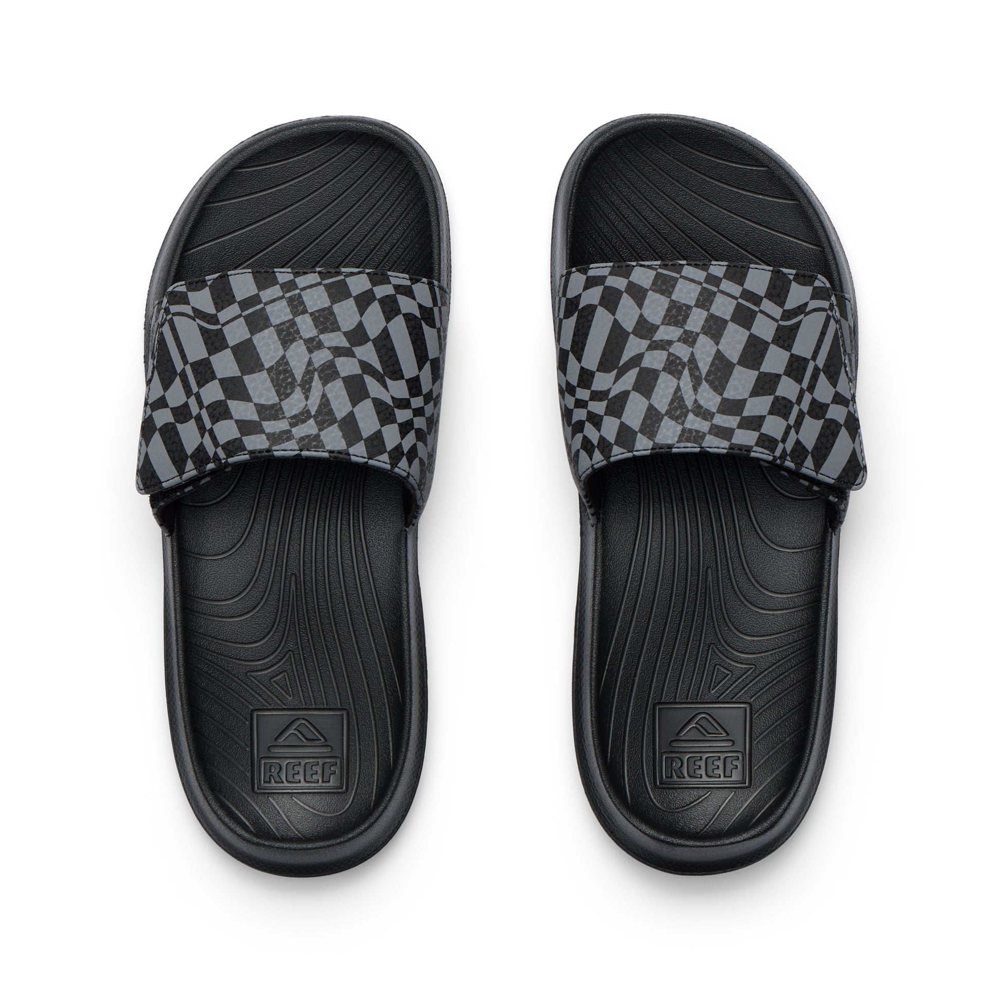 לילדים Salty Slide Black Swell REEF כפכפי BLACK / 32