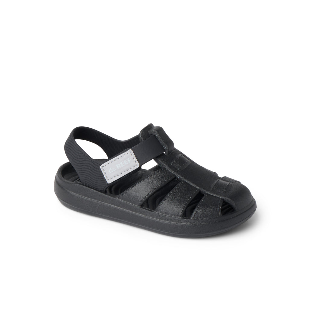 לילדים Totally Beachin Black Grey REEF סנדלי BLACK / 20