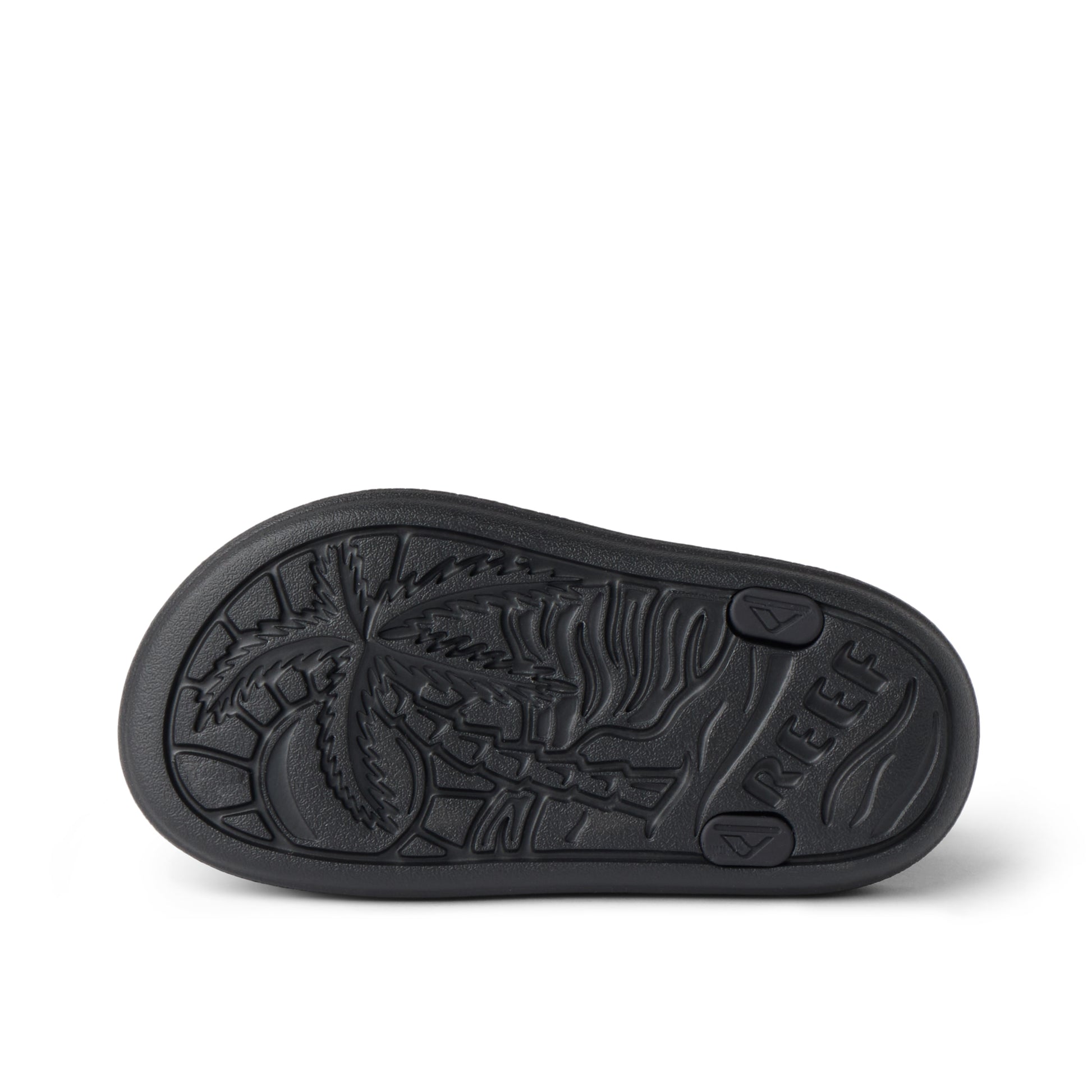 לילדים Totally Beachin Black Grey REEF סנדלי BLACK / 20