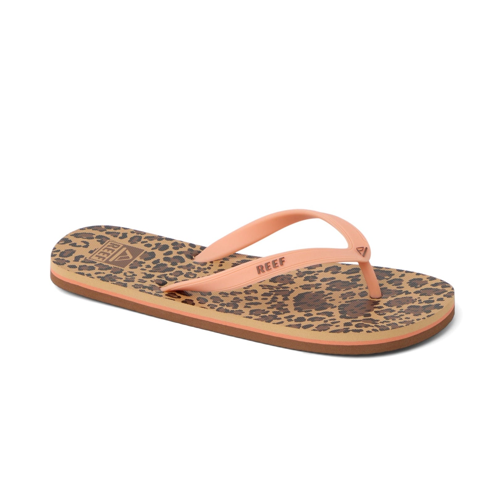 לילדות Seaside Prints Leopard REEF כפכפי BROWN / 32