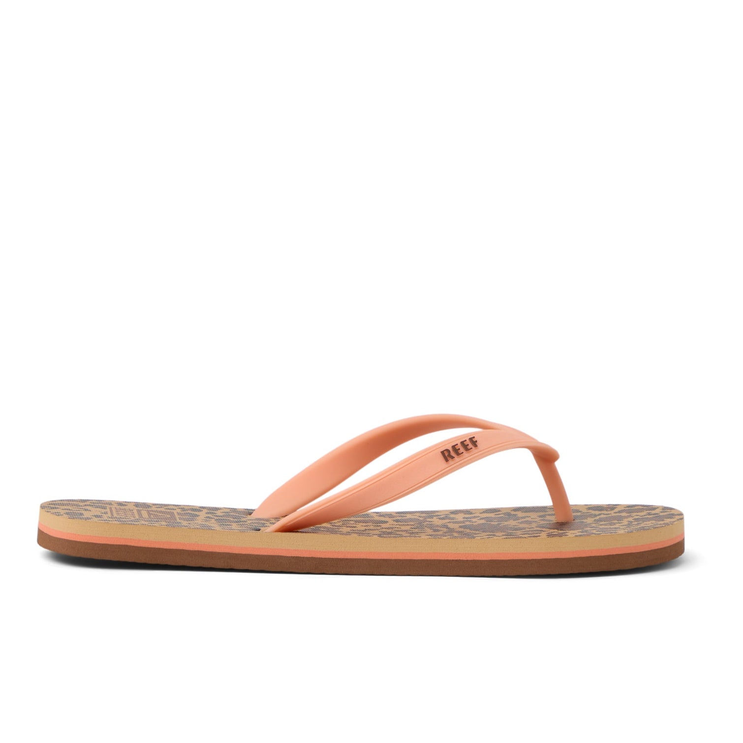 לילדות Seaside Prints Leopard REEF כפכפי BROWN / 32