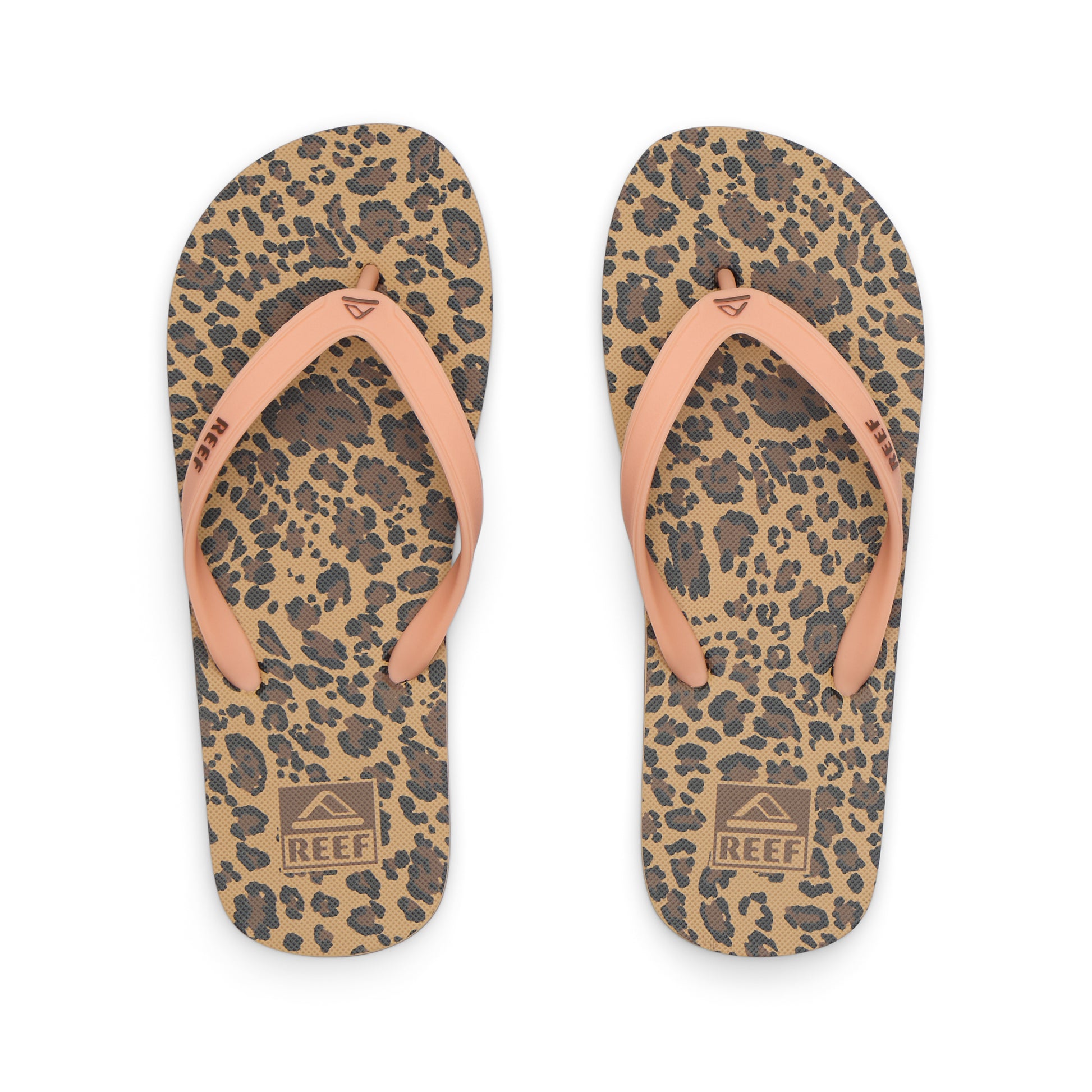 לילדות Seaside Prints Leopard REEF כפכפי BROWN / 32