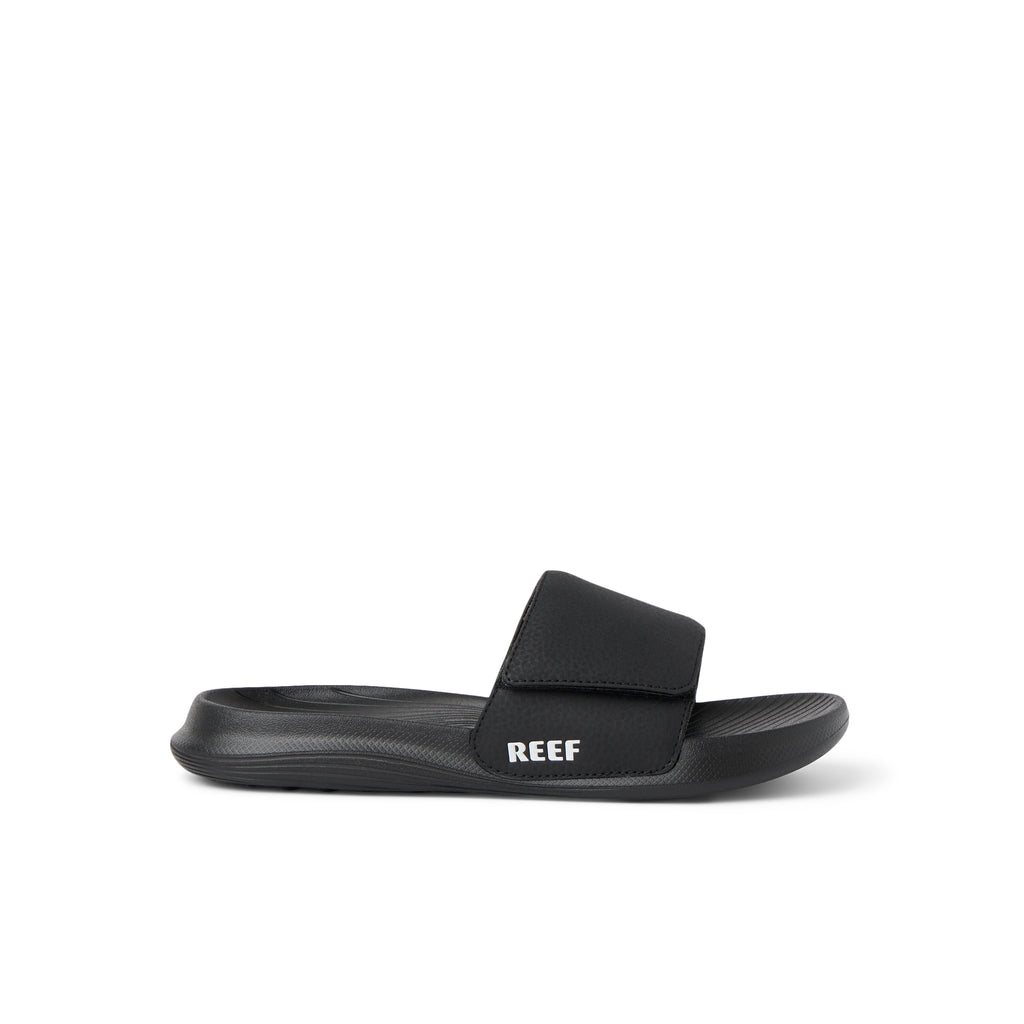 לילדים Salty Slide Black White REEF כפכפי BLACK / 32
