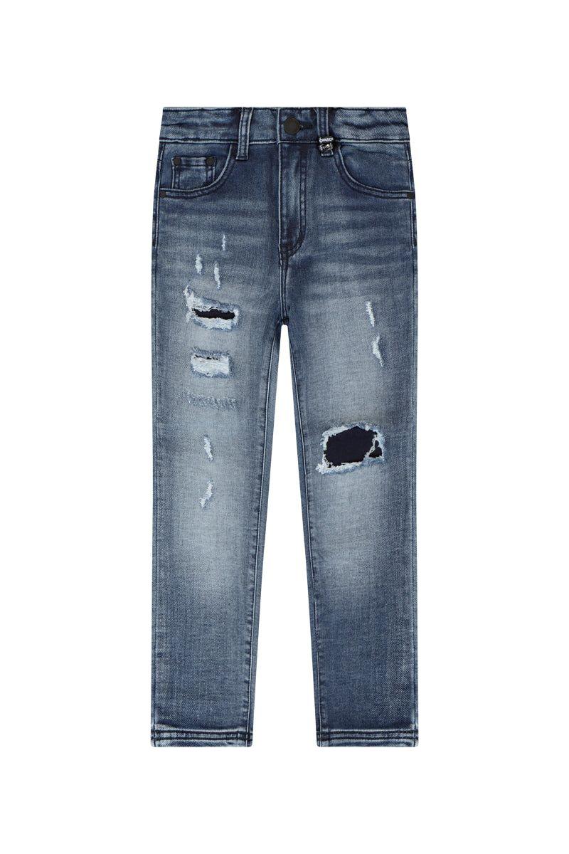 מכנסי ג'ינס CRAISER קרעים לילדים Blue / 4Y