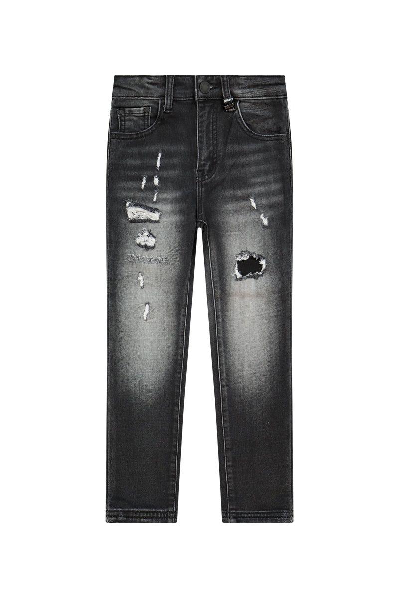 מכנסי ג'ינס CRAISER קרעים לילדים Black / 4Y