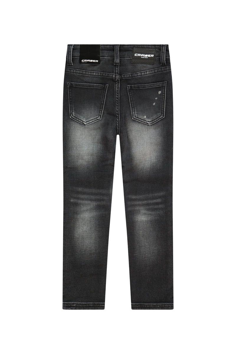 מכנסי ג'ינס CRAISER קרעים לילדים Black / 4Y