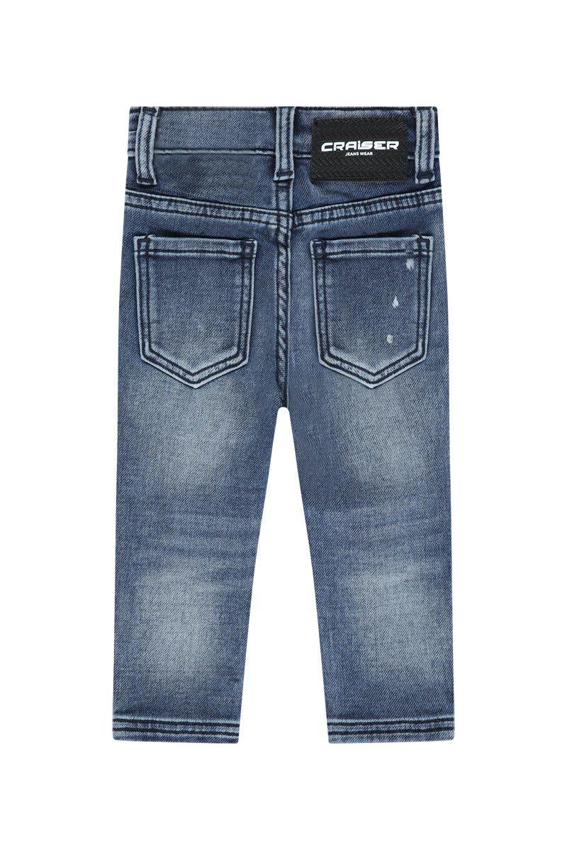 מכנסי ג'ינס CRAISER קרעים לתינוקות Blue / 3-6M