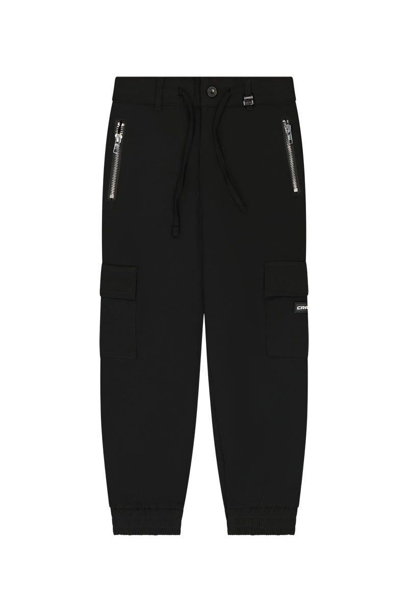 מכנסי דגמ"ח CRAISER כיסים בצדדים לילדים Black / 4Y