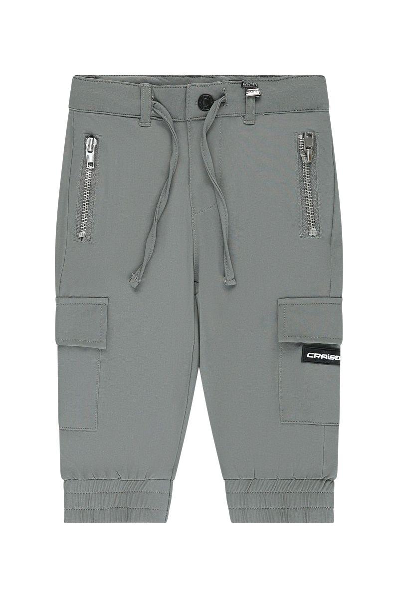 מכנסי דגמ"ח CRAISER כיסים בצדדים לתינוקות Gray / 3-6M