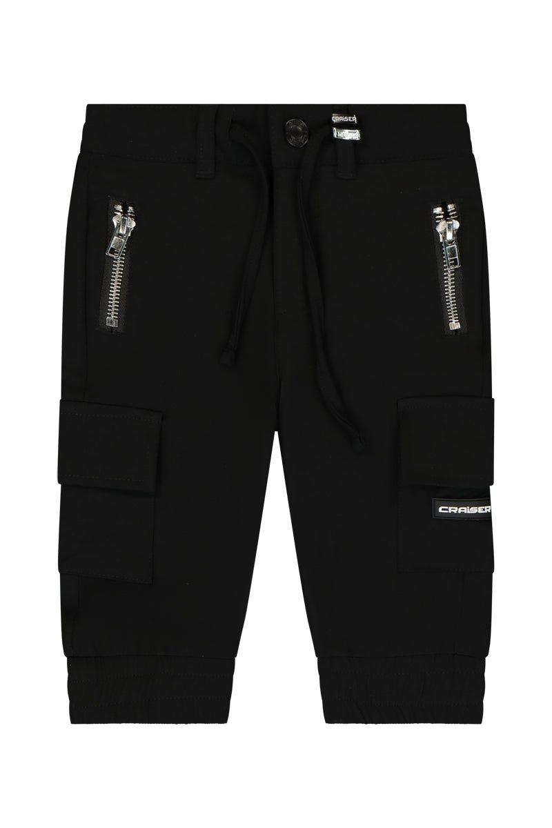 מכנסי דגמ"ח CRAISER כיסים בצדדים לתינוקות Black / 3-6M