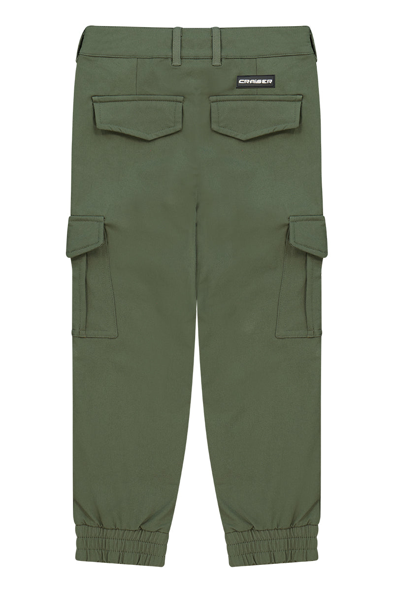 מכנסי דגמ"ח CRAISER רוכסן בצדדים לילדים Green / 4Y