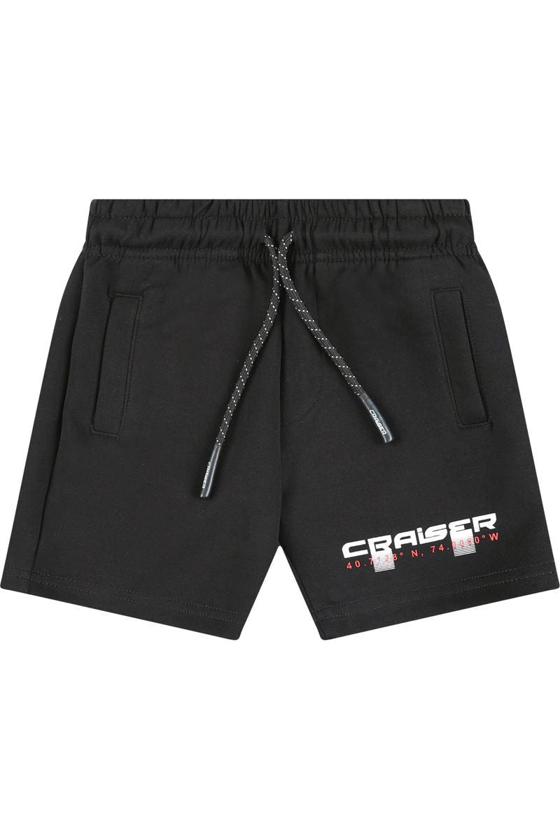 חליפת טריקו CRAISER  הדפס לוג אחורי לילדים Black / 4Y