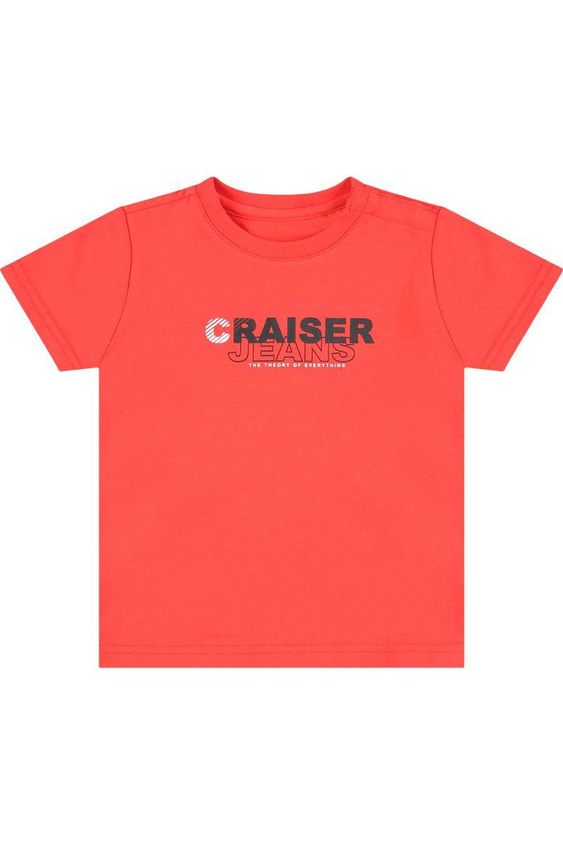 חליפת טריקו CRAISER  ממותגת לילדים Red / 4Y