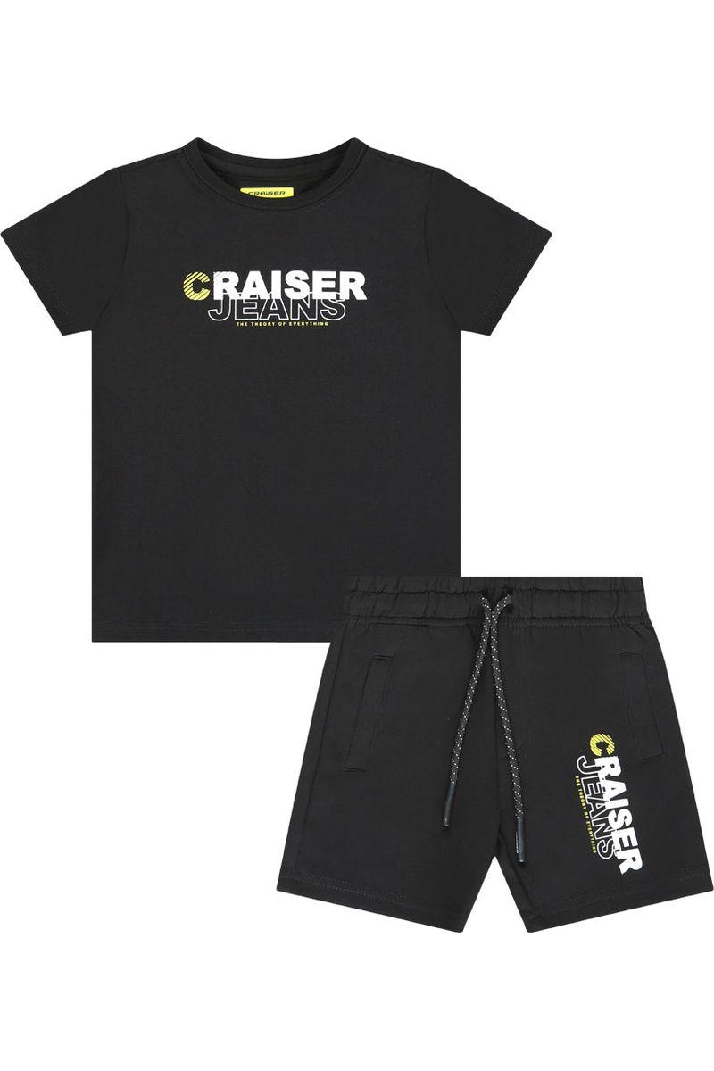חליפת טריקו CRAISER  ממותגת לילדים Black / 4Y