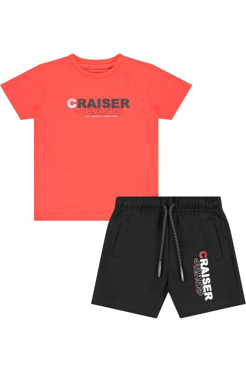 חליפת טריקו CRAISER  ממותגת לתינוקות Red / 3-6M