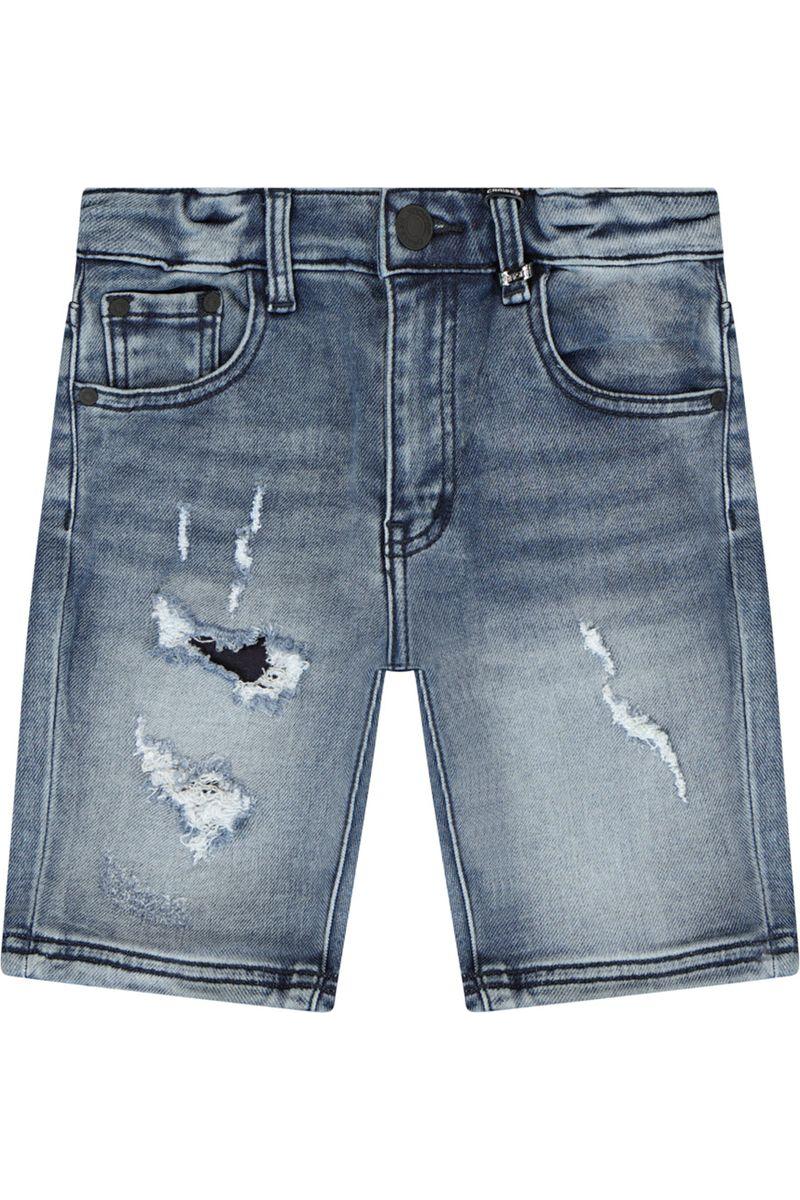 מכנסי ברמודה ג'ינס CRAISER קרעים לילדים