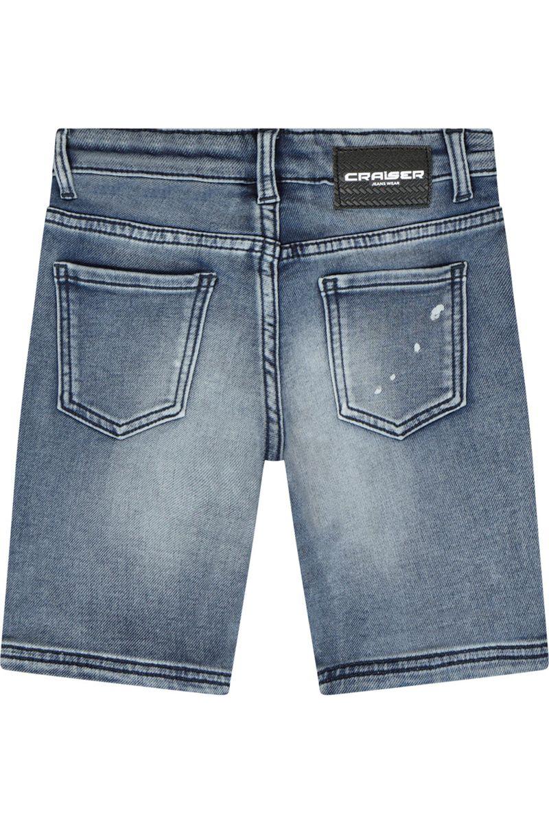 מכנסי ברמודה ג'ינס CRAISER קרעים לילדים