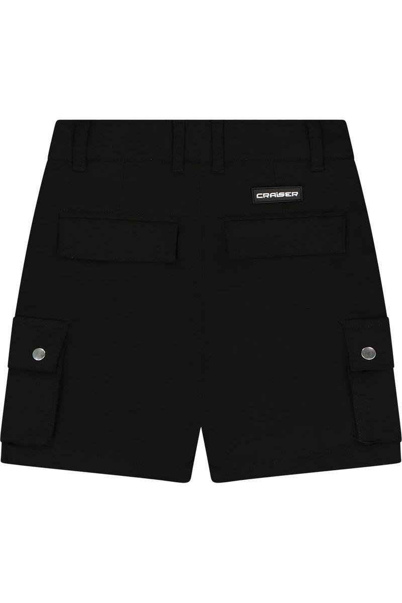 מכנסי ברמודה CRAISER כיסים בצד לילדים Black / 4Y