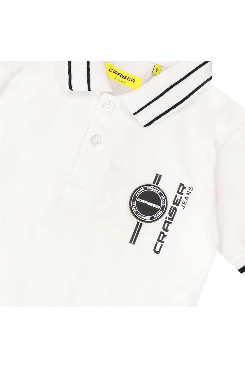 חולצת צווארון CRAISER לוגו עגול לילדים