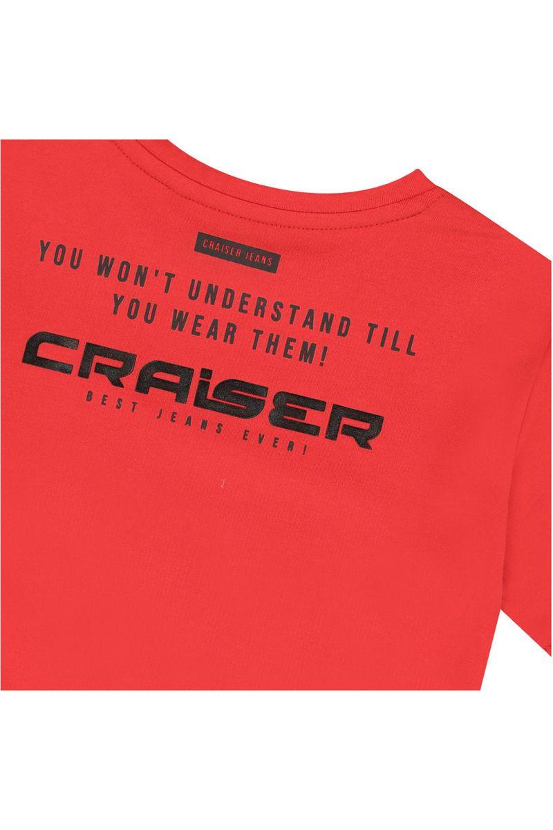 חולצת טי שרט CRAISER כיתוב אחורי לילדים