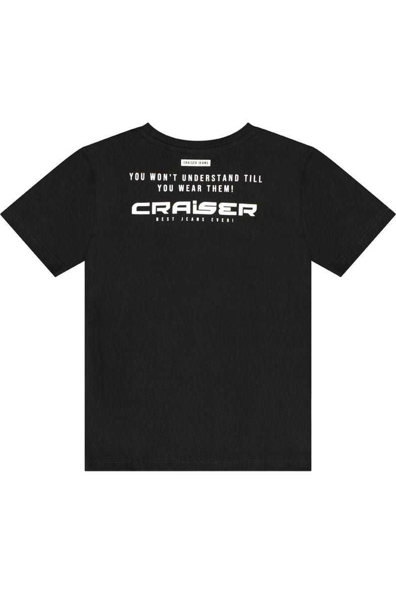 חולצת טי שרט CRAISER כיתוב אחורי לילדים