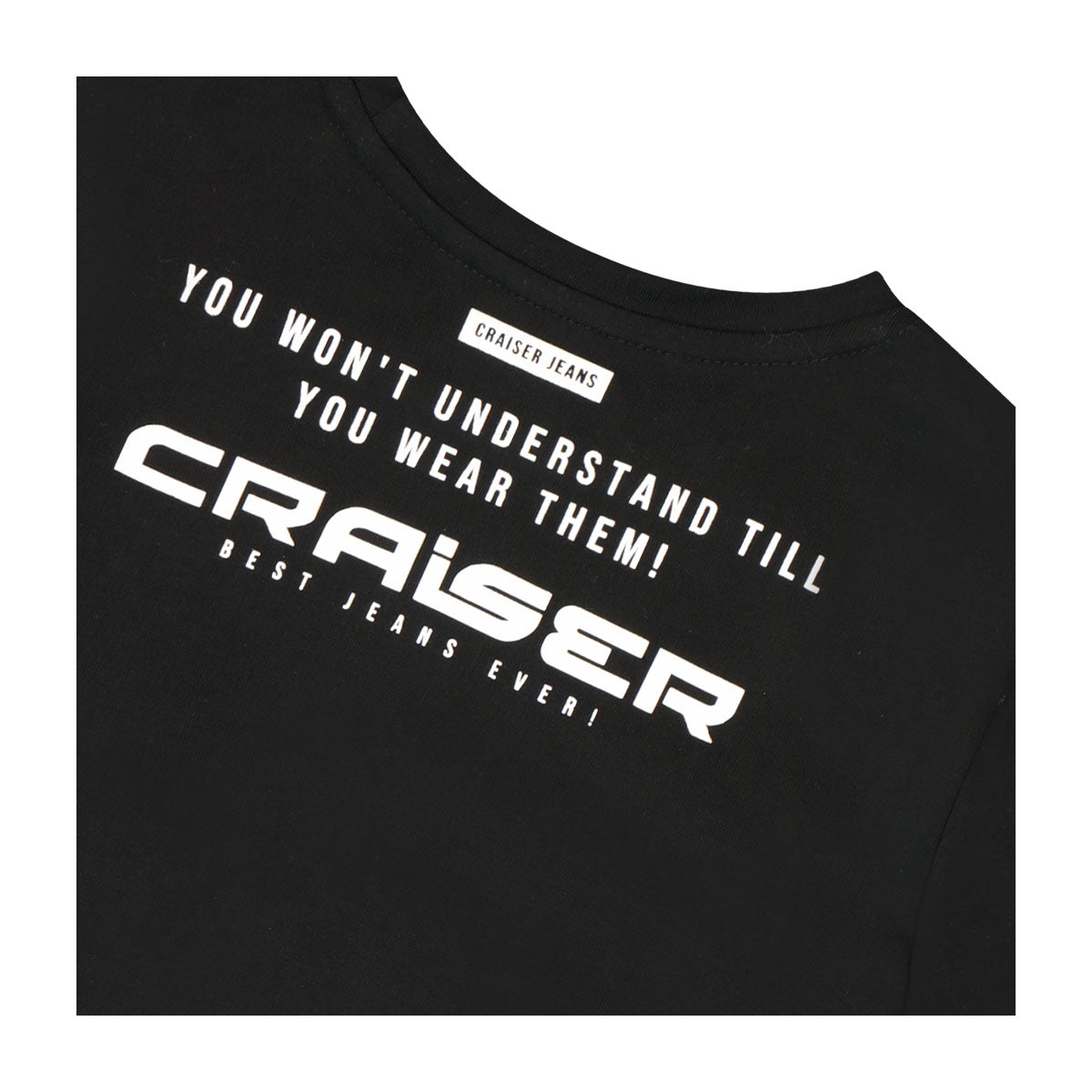 חולצת טי שרט CRAISER כיתוב אחורי לילדים