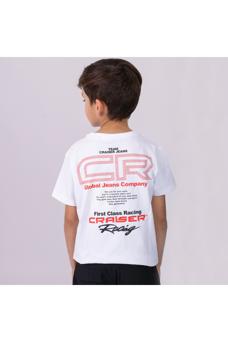 חולצת טישירט CRAISER הדפס אחורי לילדים