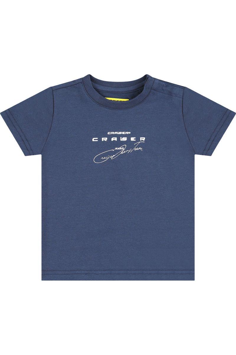 חולצת טישירט CRAISER לוגו מותג באמצע לתינוקות Blue / 3-6M