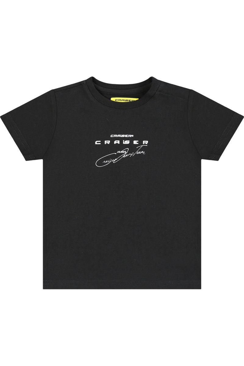 חולצת טישירט CRAISER כיתוב אחורי לתינוקות Black / 3-6M