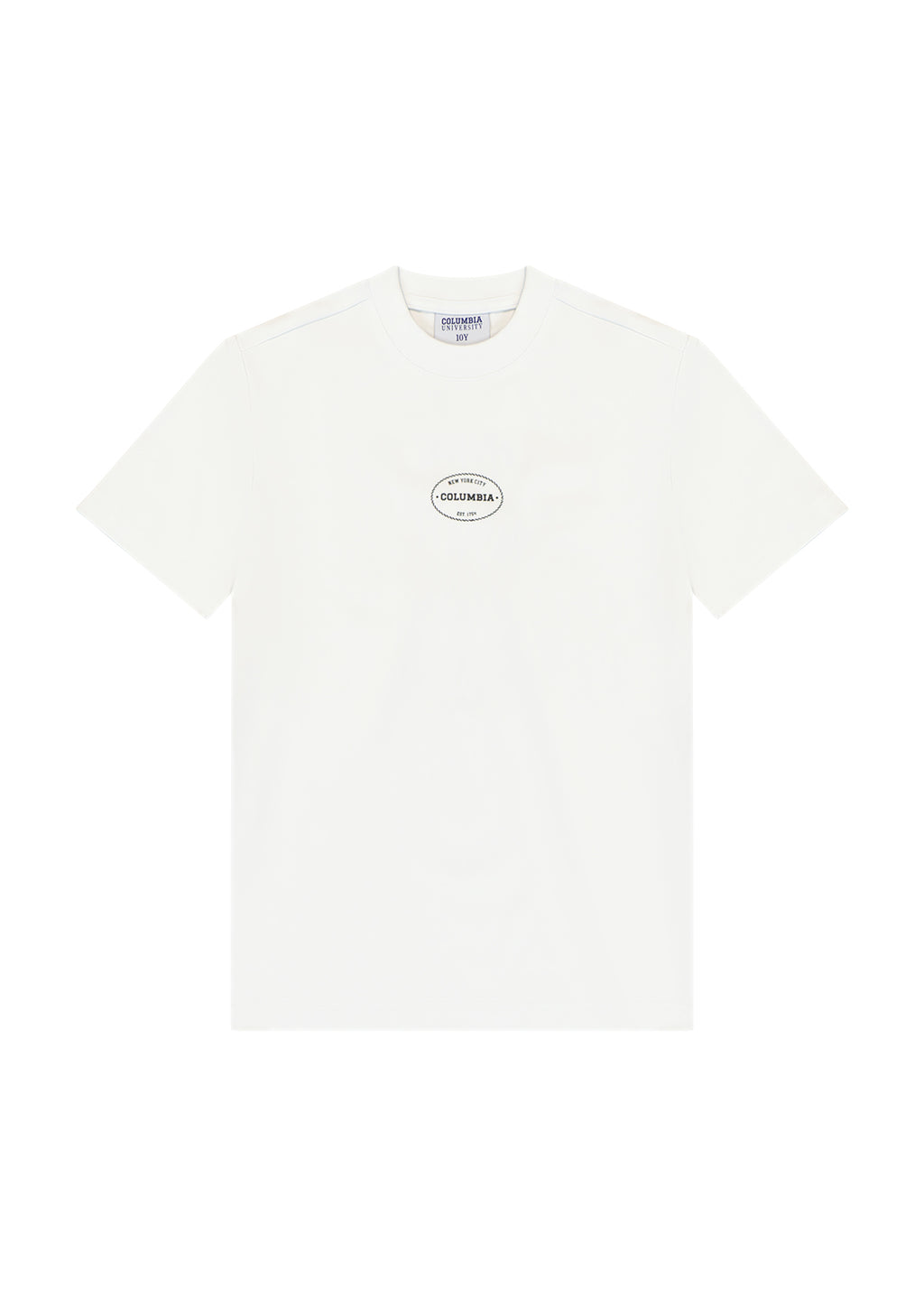 חולצת טישרט COLUMBIA הדפס לוגו אנכי לילדים WHITE / 2Y