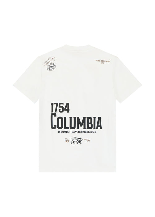 חולצת טישרט COLUMBIA מיתוג קטן נקי לילדים