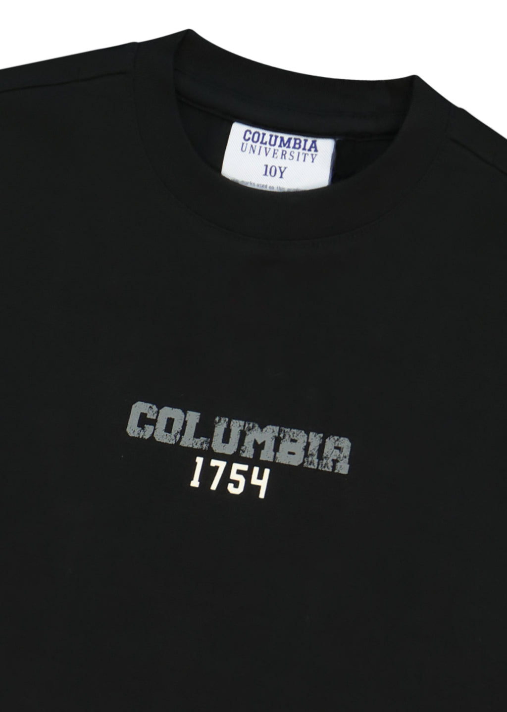 חולצת טישרט COLUMBIA הדפס גב בולט לילדים BLACK / 2Y