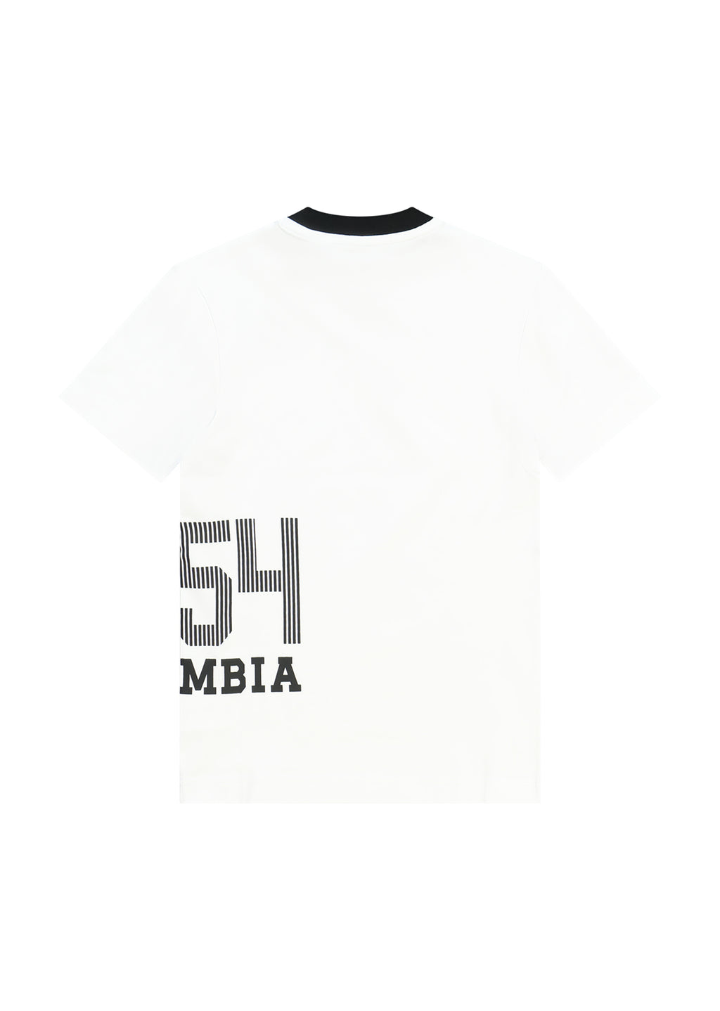 חולצת טישרט COLUMBIA לוגו חזית מינימלי לילדים WHITE / 2Y