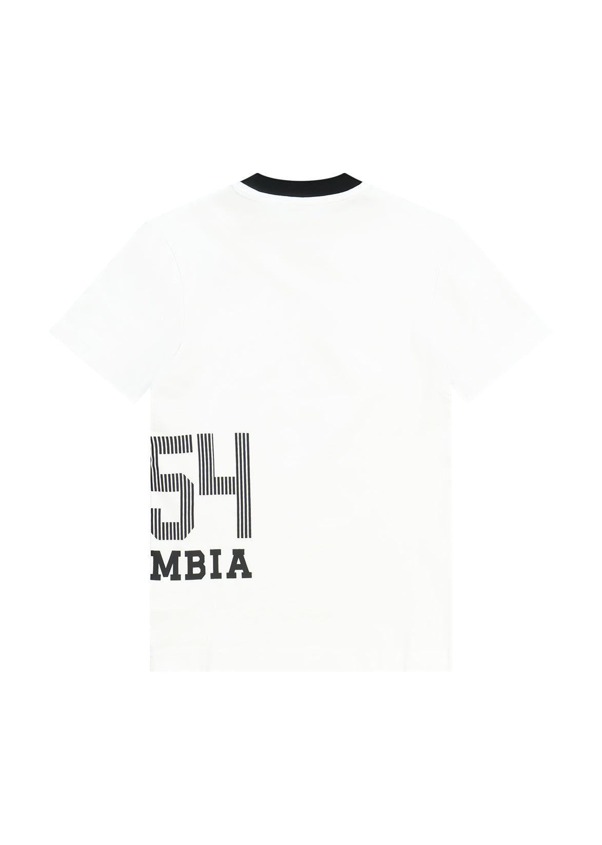 חולצת טישרט COLUMBIA לוגו חזית מינימלי לילדים WHITE / 2Y