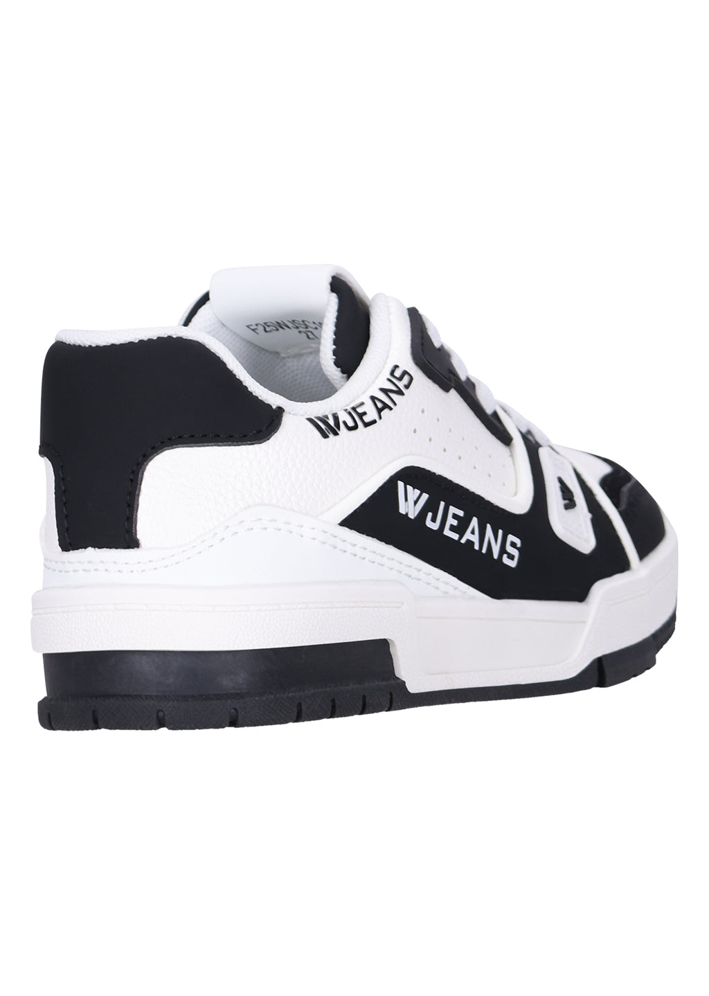 נעלי סניקרס W JEANS עם רשת וסוליה משוננת לילדים 1 BLACK / 30