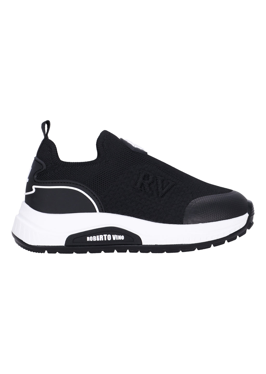 נעלי ספורט ROBERTO VINO עם גפת סריג וסוליה קלה לילדים 1 BLACK / 21