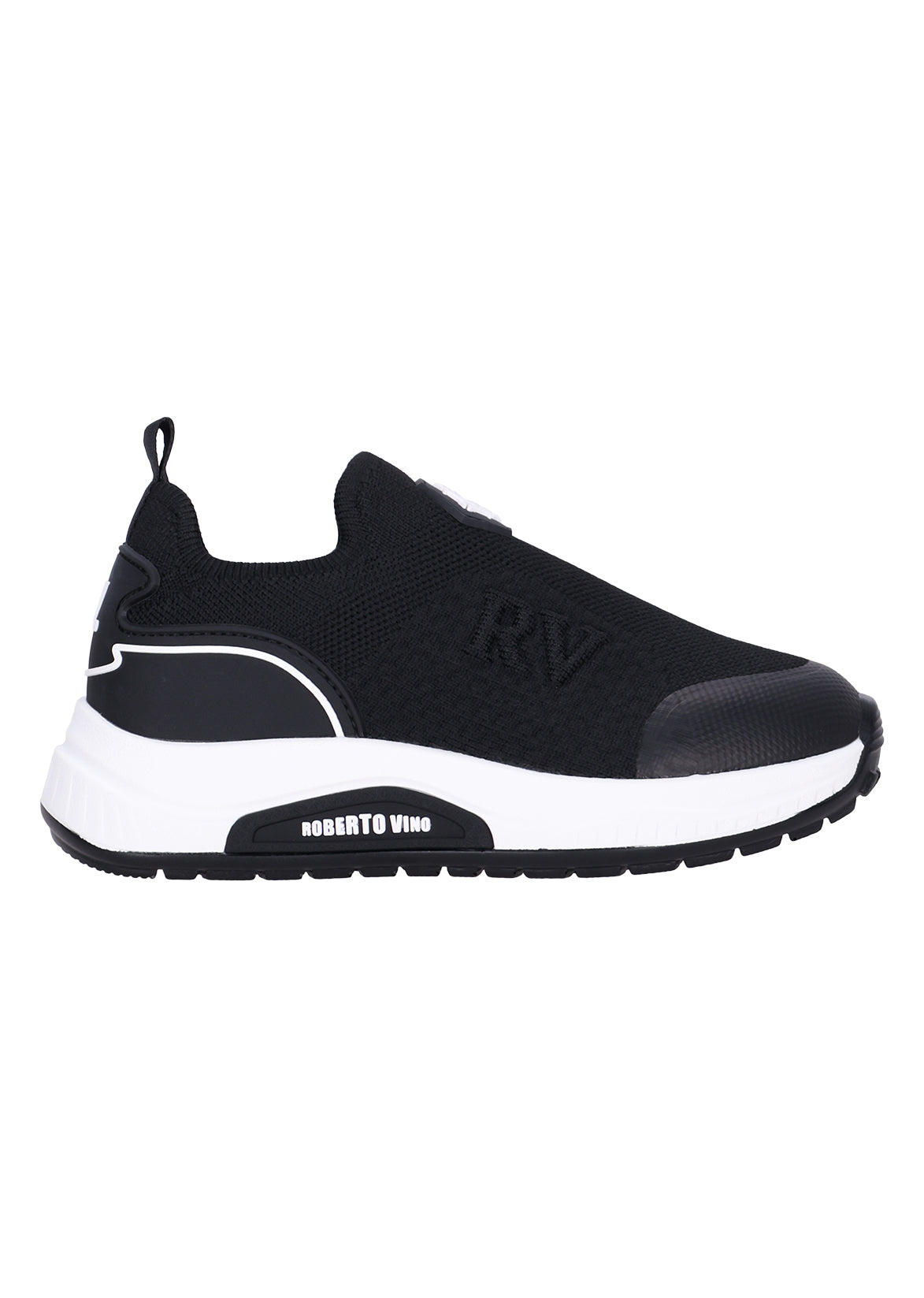 נעלי ספורט ROBERTO VINO עם גפת סריג וסוליה קלה לילדים 1 BLACK / 21
