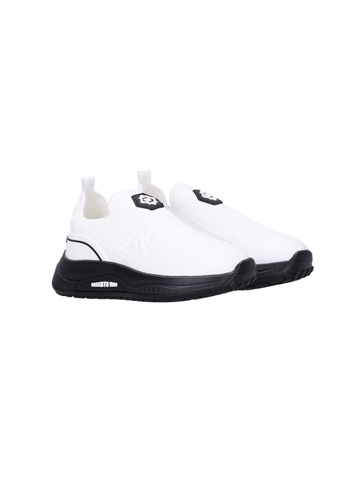 נעלי ספורט ROBERTO VINO עם גפת סריג וסוליה קלה לילדים 2 WHITE / 30