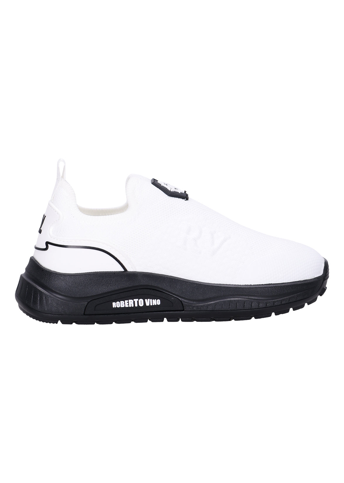 נעלי ספורט ROBERTO VINO עם גפת סריג וסוליה קלה לילדים 2 WHITE / 30