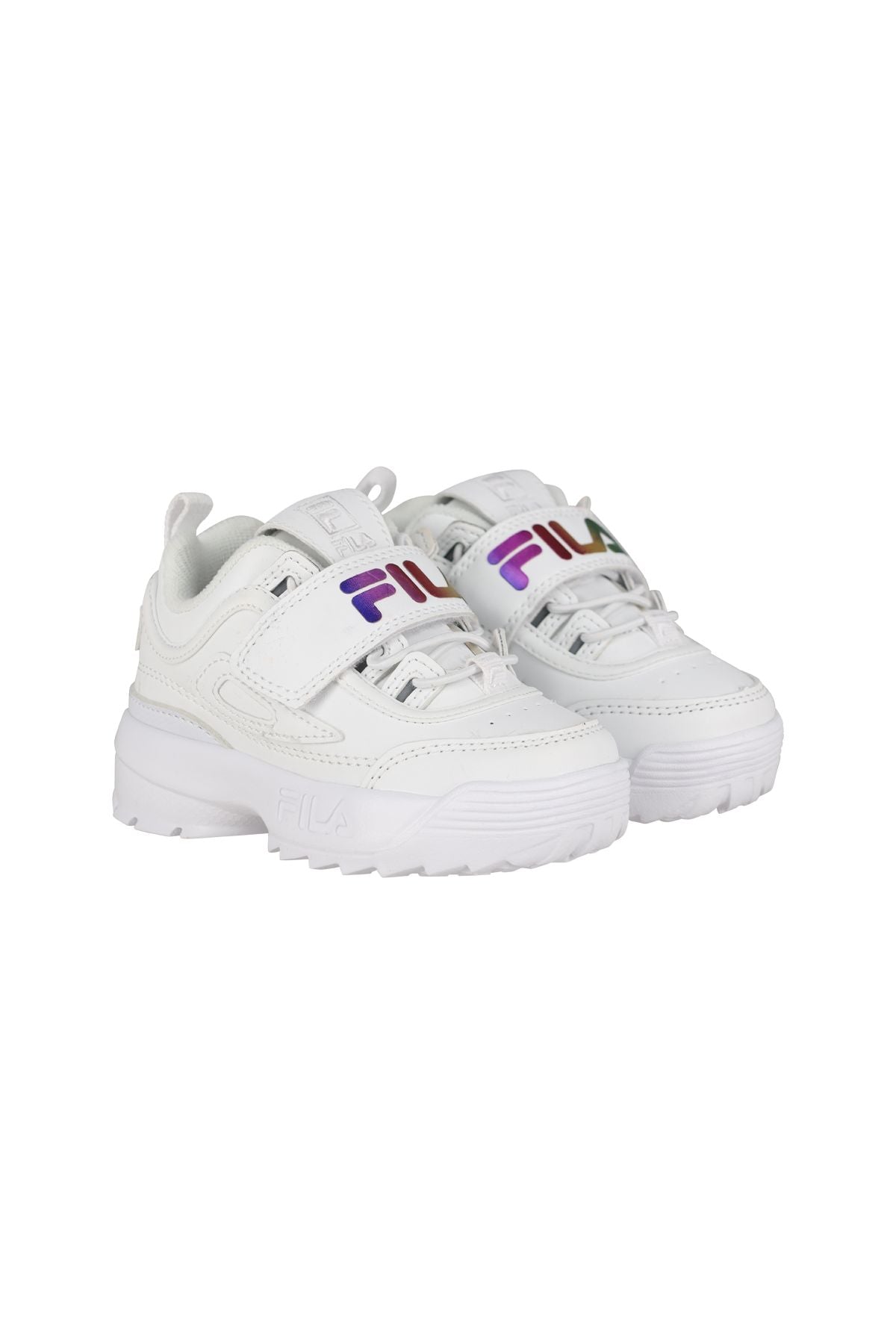 נעלי אייר FILA לילדות לוגו אולטרה WHITE / 22