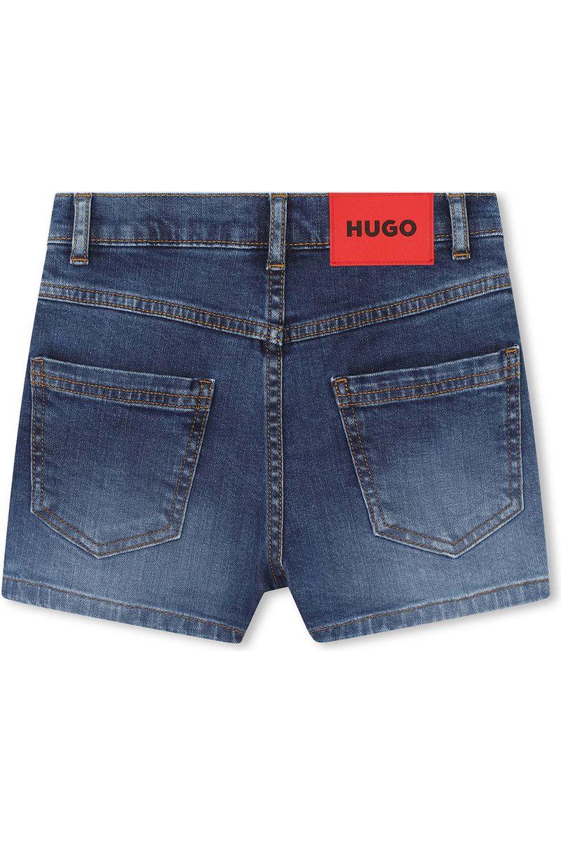מכנסי חצאית ג'ינס HUGO לילדות