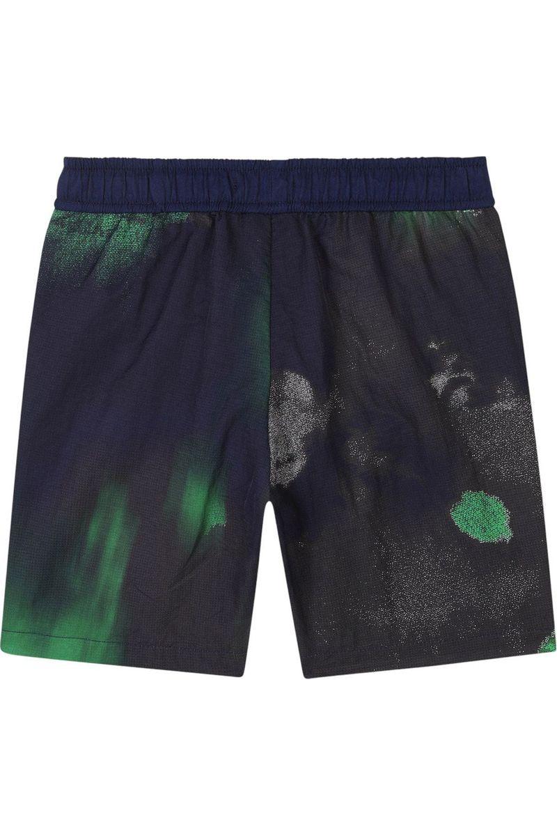 מכנסי בגד ים HUGO עם עיצוב גרפיטי מודרני לילדים