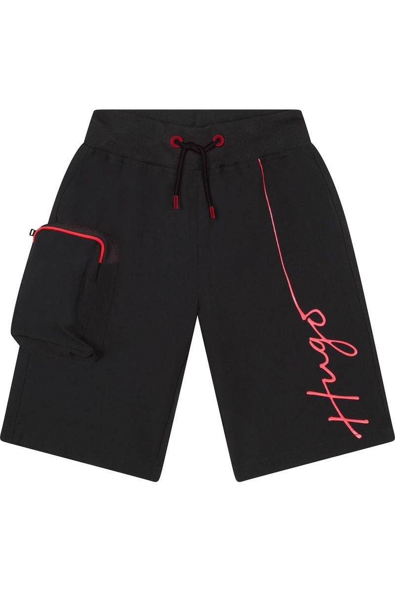 מכנסי ברמודה HUGO כיס בצד לילדים