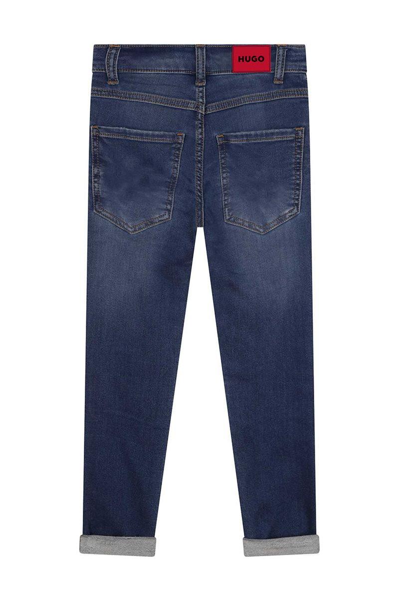 מכנסי ג'ינס HUGO שיפשופים לילדים